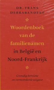 Woordenboek van de familienamen in België en Noord-Frankrijk