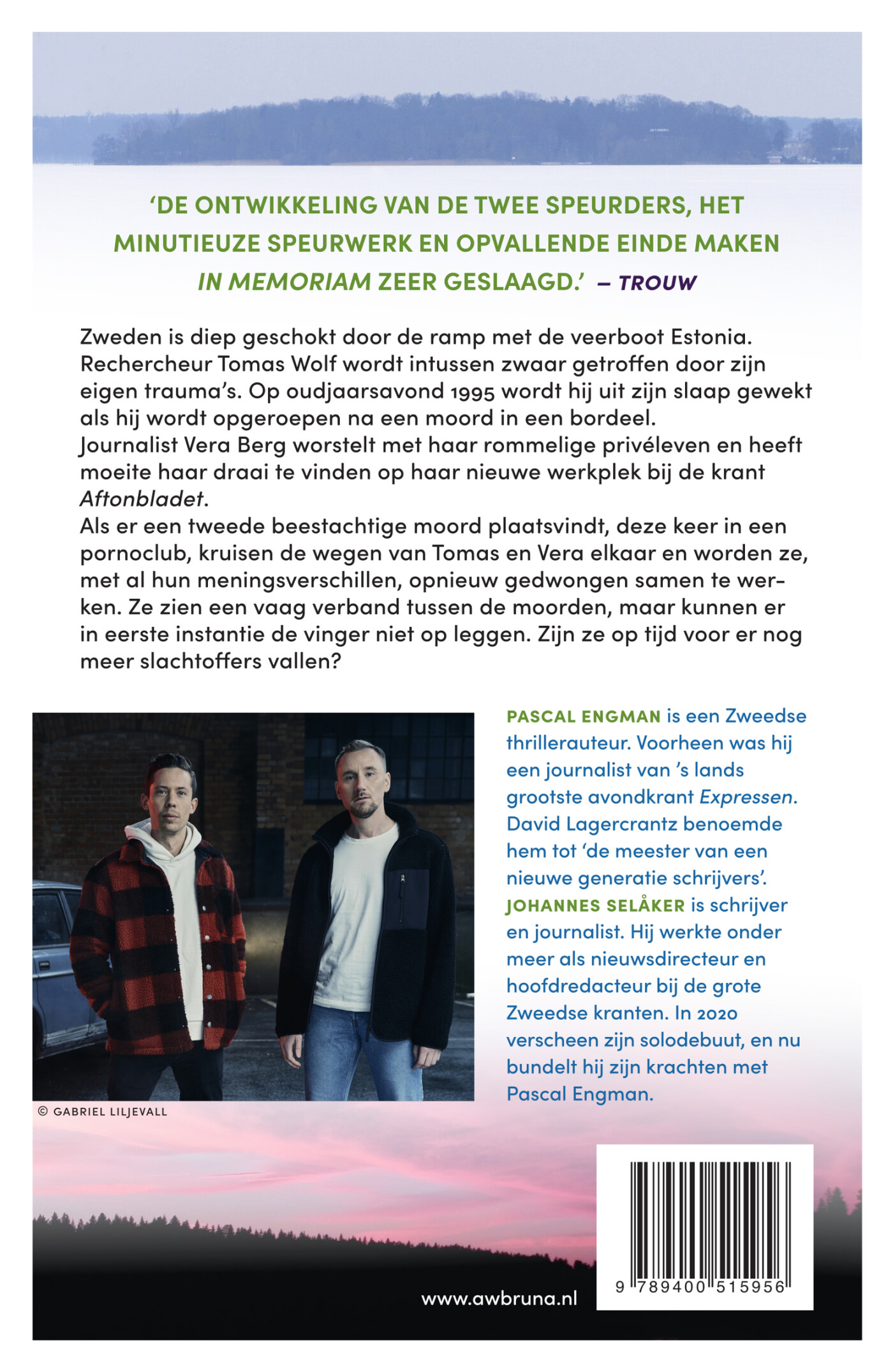 Zondeval / Schaduwland / 2 achterkant
