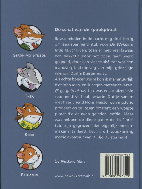 De schat van de spookpiraat / Geronimo Stilton / 52 achterkant