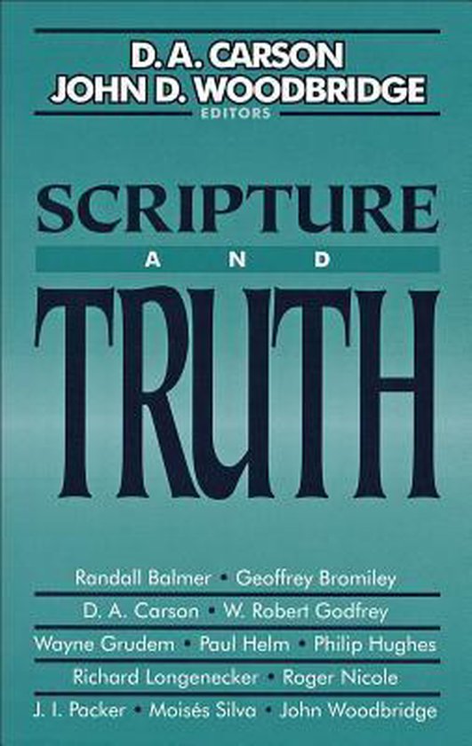 Scripture and Truth