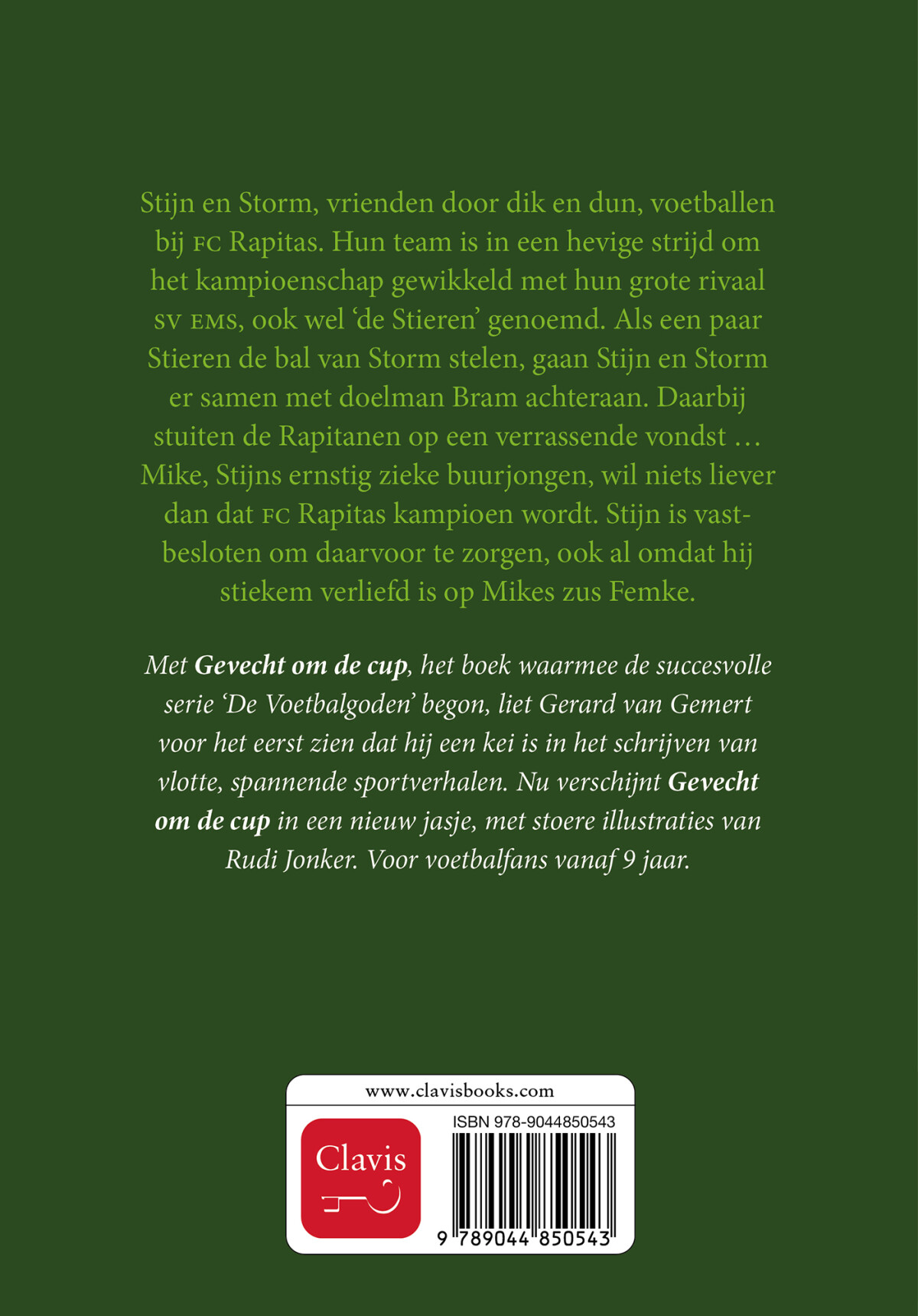 Gevecht om de cup / De voetbalgoden / 1 achterkant