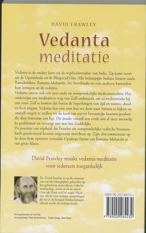 Vedanta-meditatie achterkant