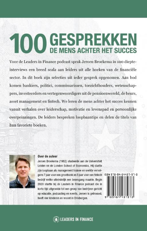 100 Gesprekken achterkant