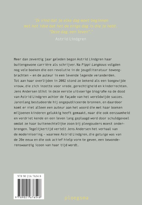 Deze dag, een leven achterkant
