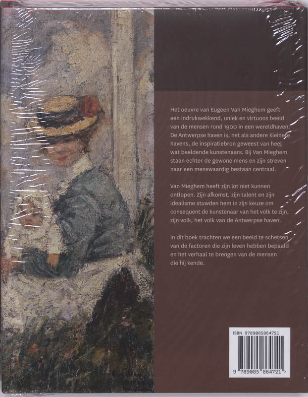 Eugene Van Mieghem 1875-1930 Antwerpen achterkant