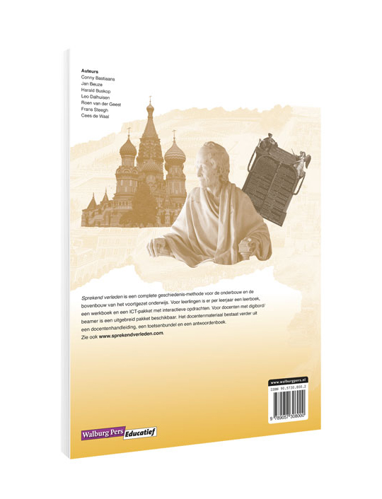 Sprekend verleden  - Sprekend verleden VWO 2 Werkboek achterkant