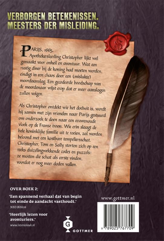 De vloek van de moordenaar / Sleedoorn / 3 achterkant