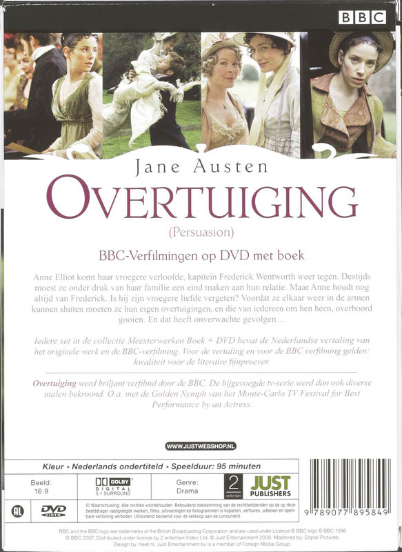 Overtuiging Boek En Dvd Overtuiging Boek En Dvd achterkant