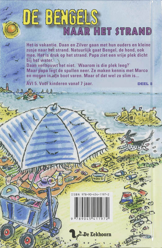 De Bengels naar het strand / De Bengels / 8 achterkant