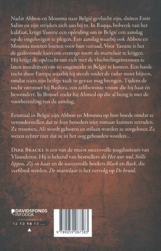 De martelaar achterkant