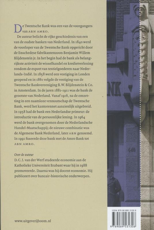 Van Twentse bank naar algemene bank achterkant