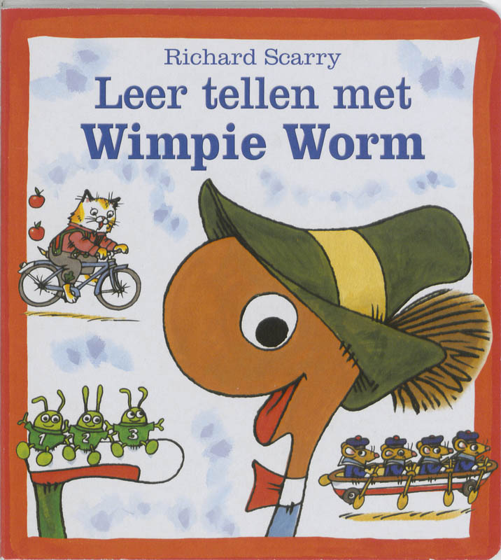 Richard Scarry Leer Tellen Met Wimpie Worm