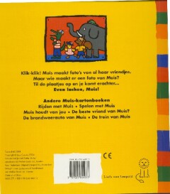 Even lachen, Muis ! / Liefs van Leopold achterkant