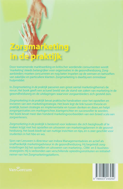 Zorgmarketing in de praktijk achterkant