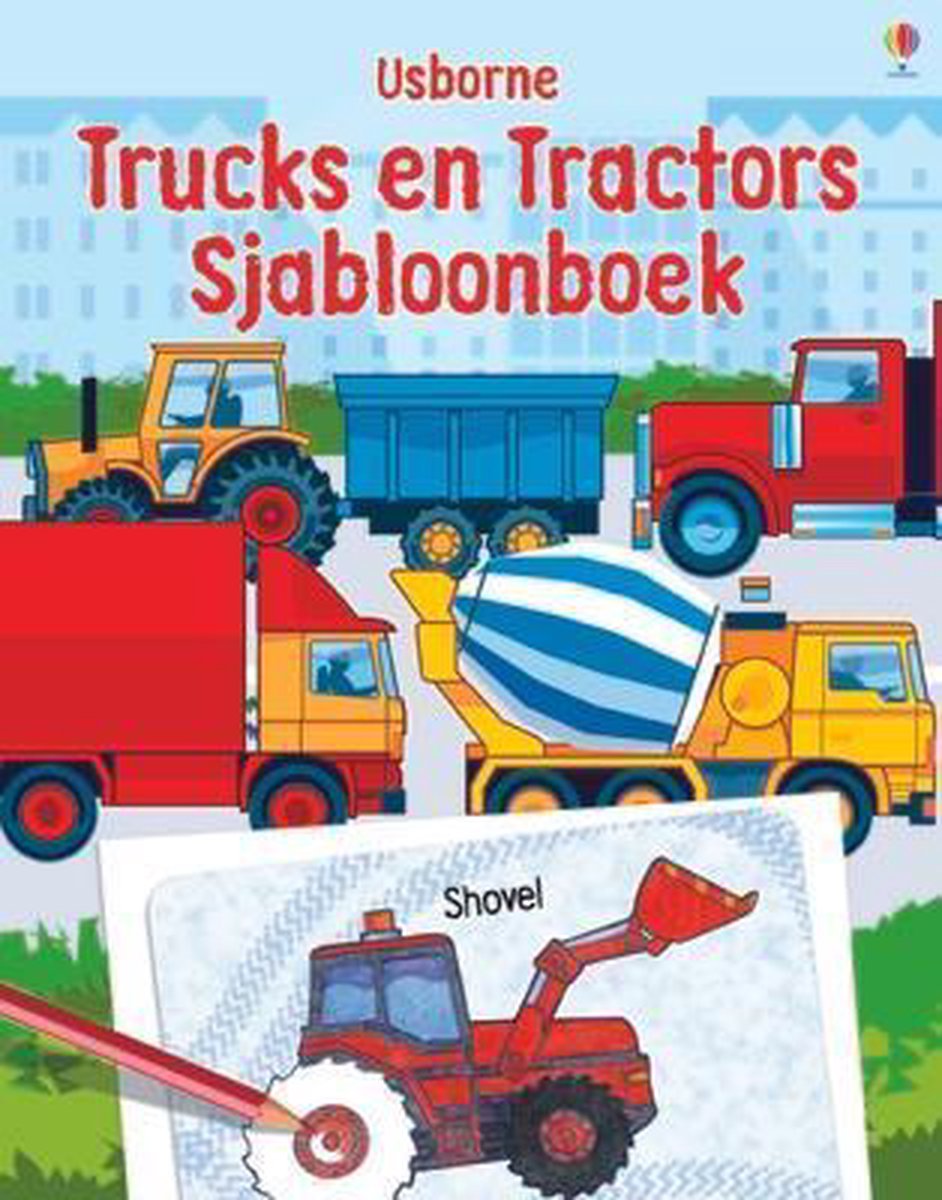 Truck En Tractors Sjabloonboek