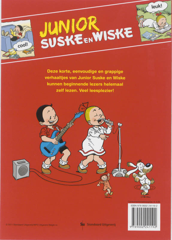Speurneuzen / Junior Suske en Wiske / 02 Speurneuzen / Junior Suske en Wiske / 02 achterkant