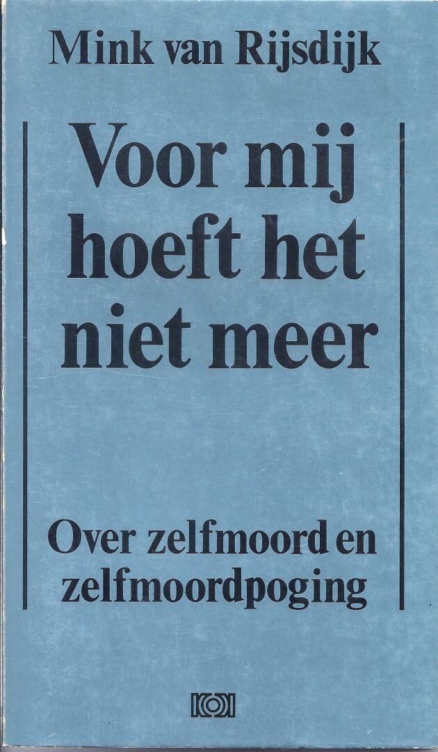 Voor mij hoeft het niet meer