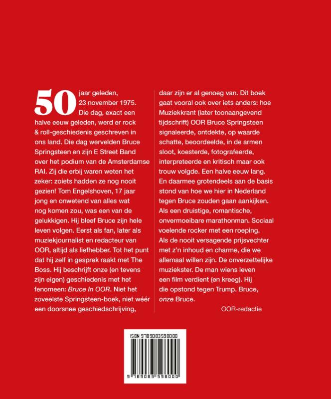 Bruce Springsteen in OOR / Het Beste van 50 Jaar OOR / 3 achterkant