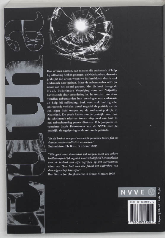 Euthanasie De Praktijk Anders Bekeken Euthanasie De Praktijk Anders Bekeken achterkant