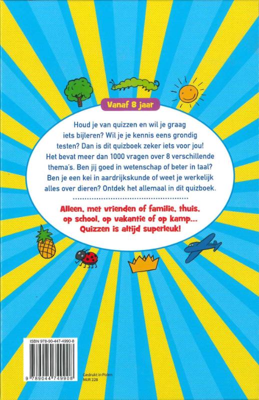 Het grote quizboek voor kinderen achterkant