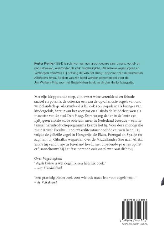 De ooievaar / De Vogelserie / 25 De ooievaar / De Vogelserie / 25 achterkant