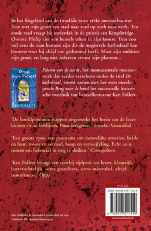 Pilaren van de aarde / Kingsbridge-saga / 1 Pilaren van de aarde / Kingsbridge-saga / 1 achterkant