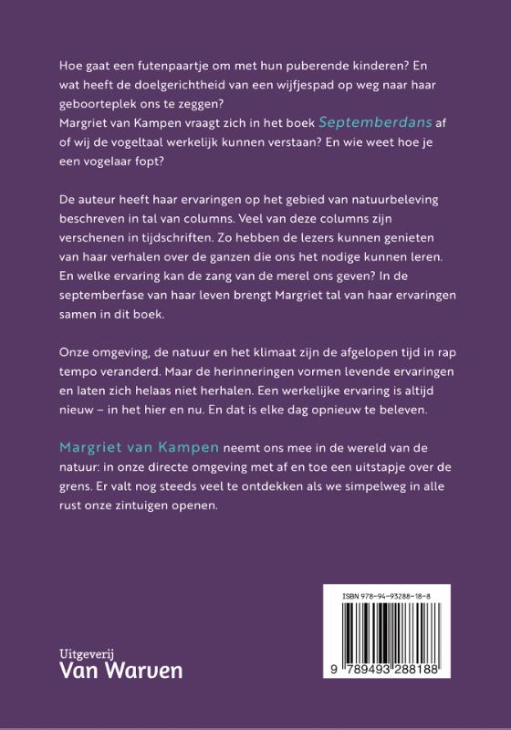 Septemberdans achterkant