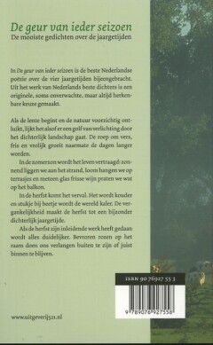 De geur van ieder seizoen achterkant