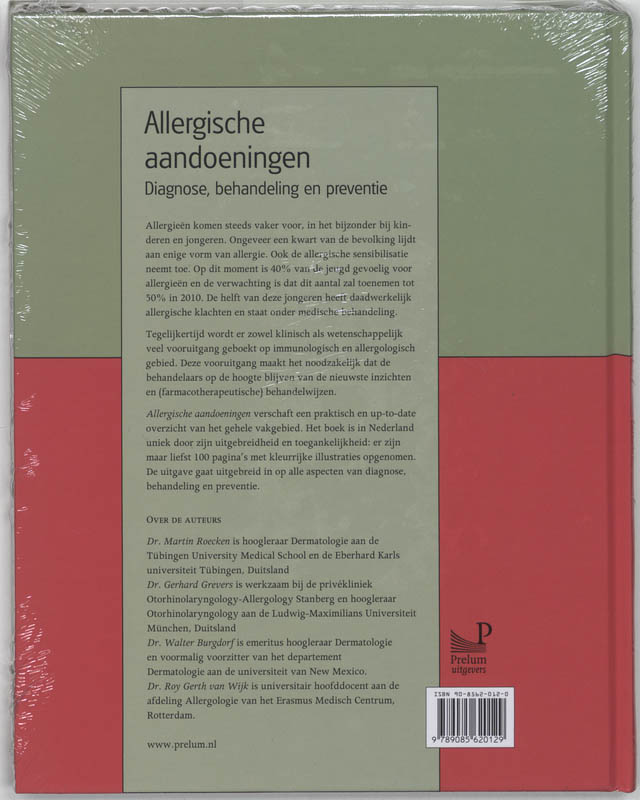 Allergische aandoeningen achterkant