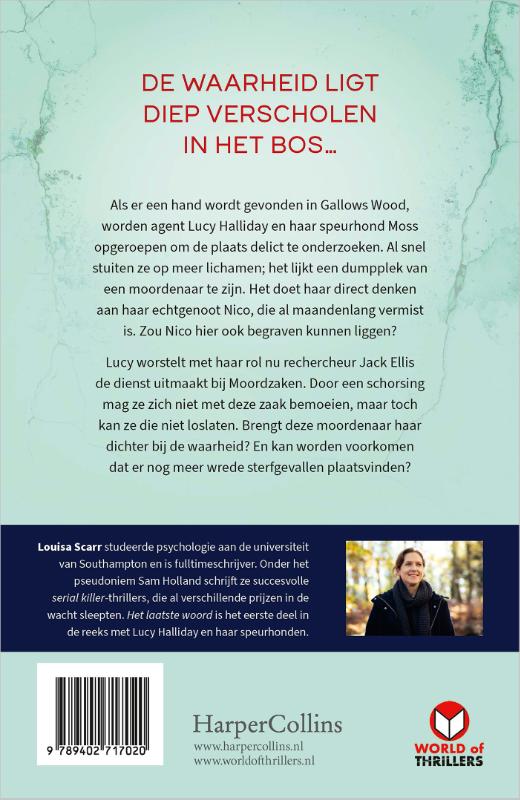 Het laatste woord / Lucy Halliday / 1 achterkant