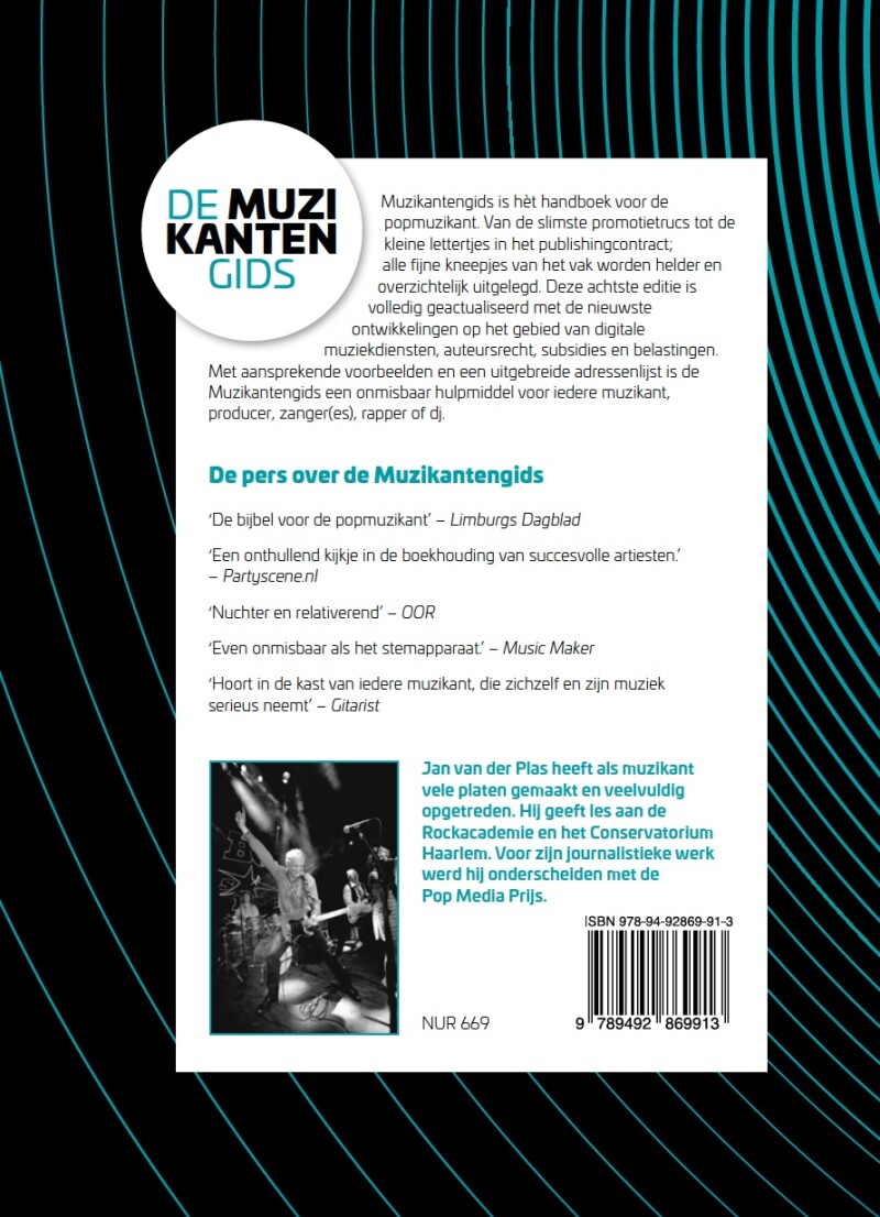 De muzikantengids achterkant