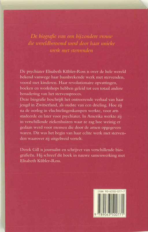 Elisabeth Kubler-Ross achterkant