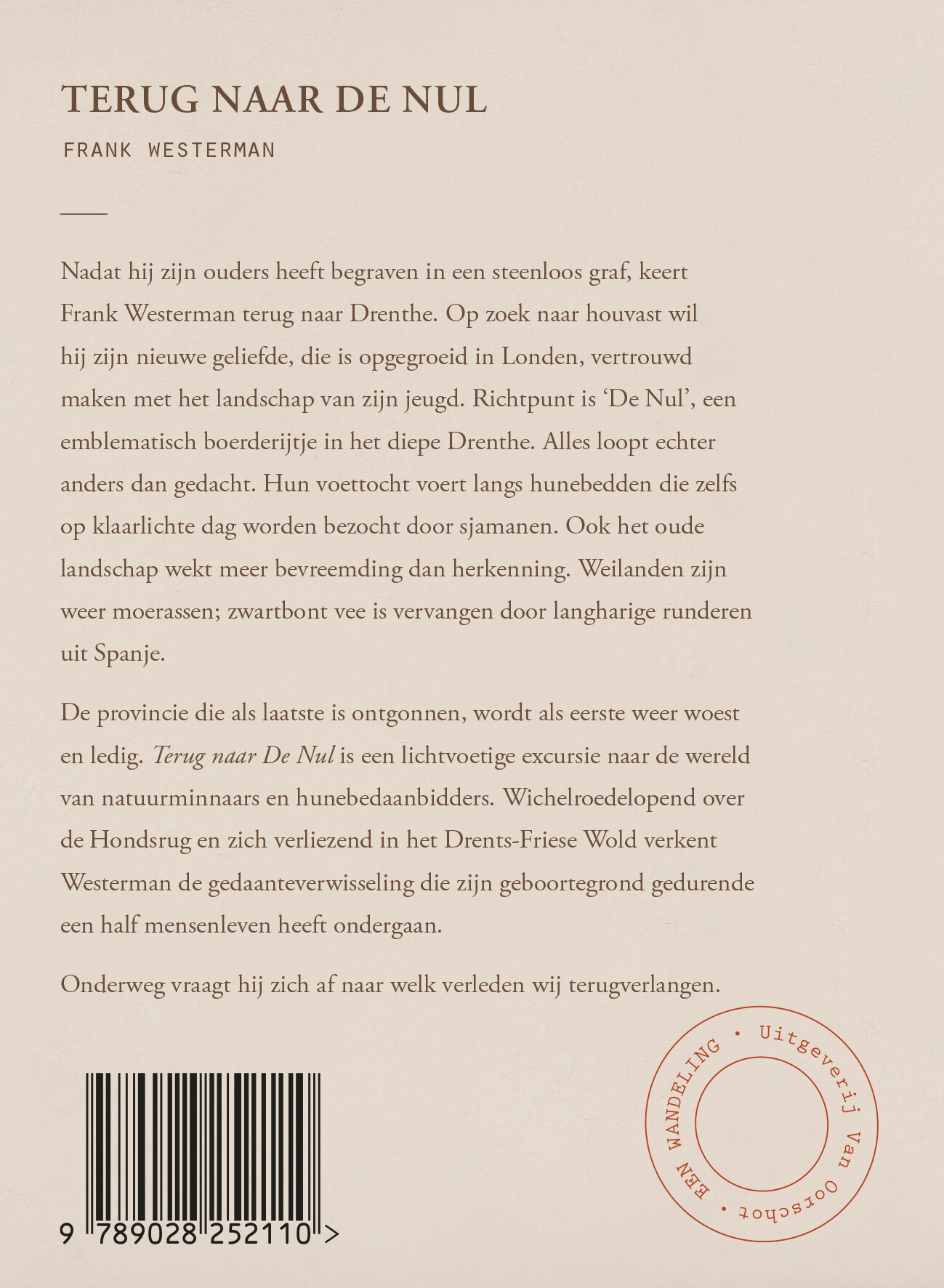 Terug naar De Nul / Terloops achterkant