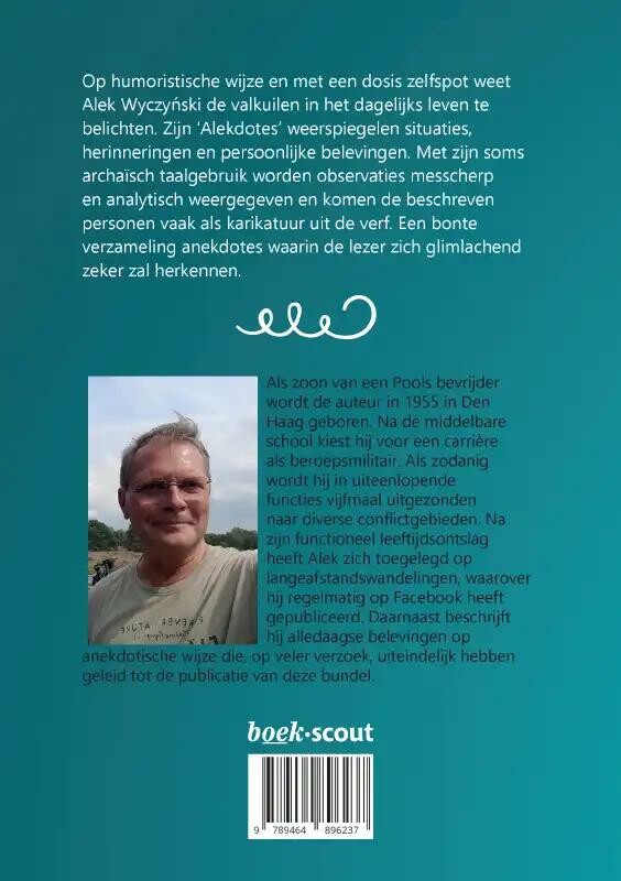 Alekdotes achterkant