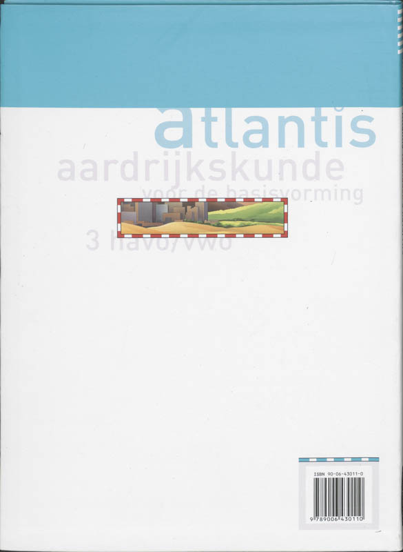 Atlantis / 3 Havo/Vwo / Deel Tekstboek achterkant