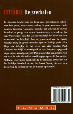 Istanbul / Pandora atlas achterkant