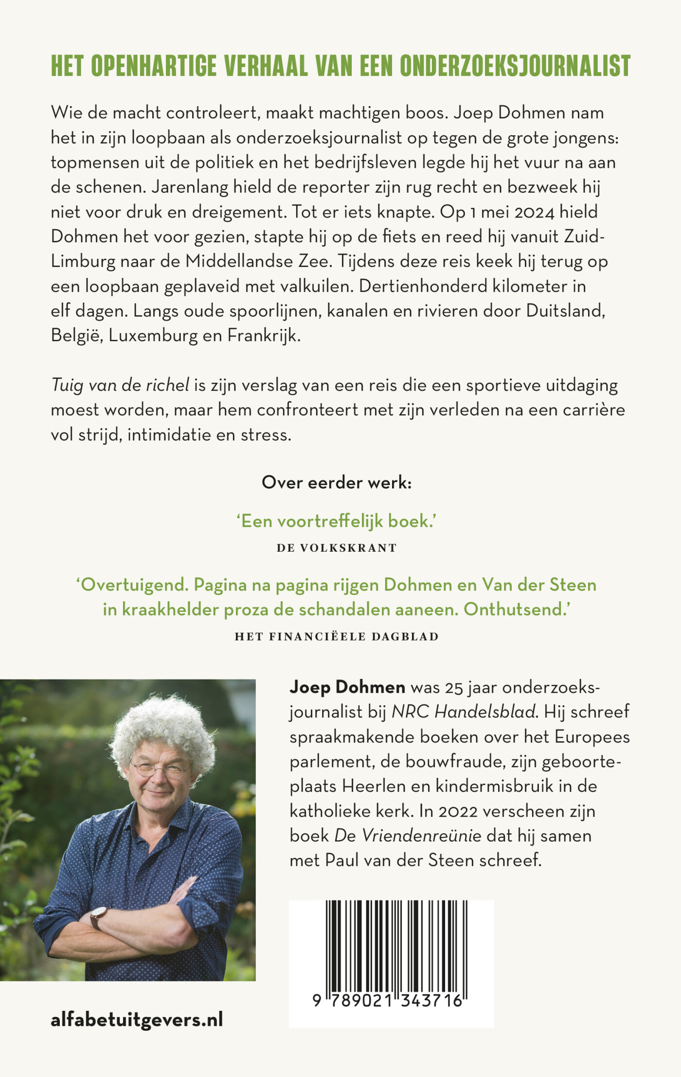 Tuig van de richel achterkant