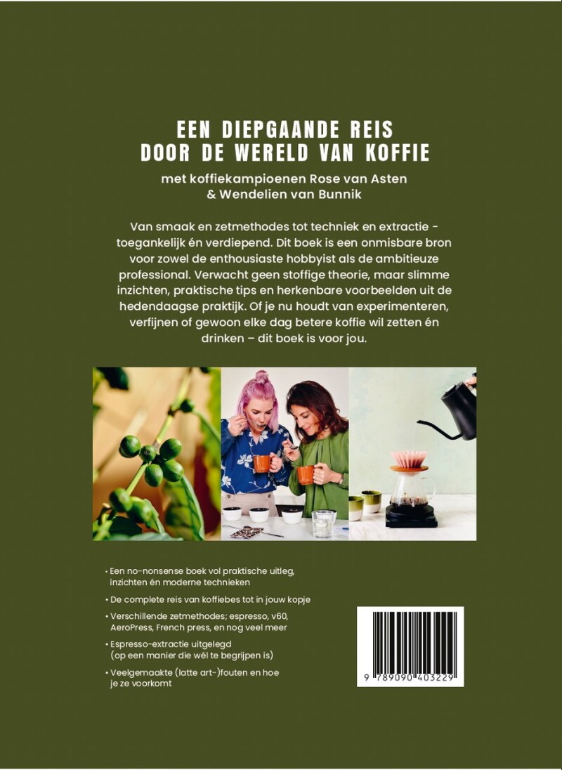 De Nieuwe Barista achterkant
