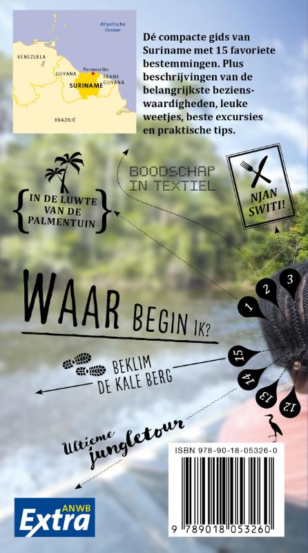 Suriname / ANWB Extra achterkant