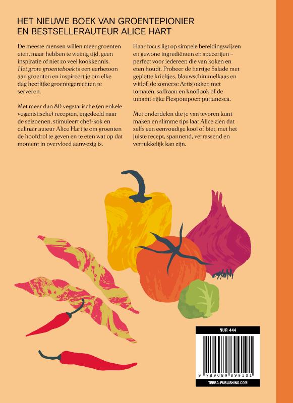 Het grote groenteboek Het grote groenteboek achterkant