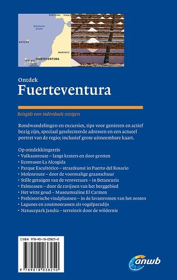 ANWB ontdek  -   Fuerteventura achterkant