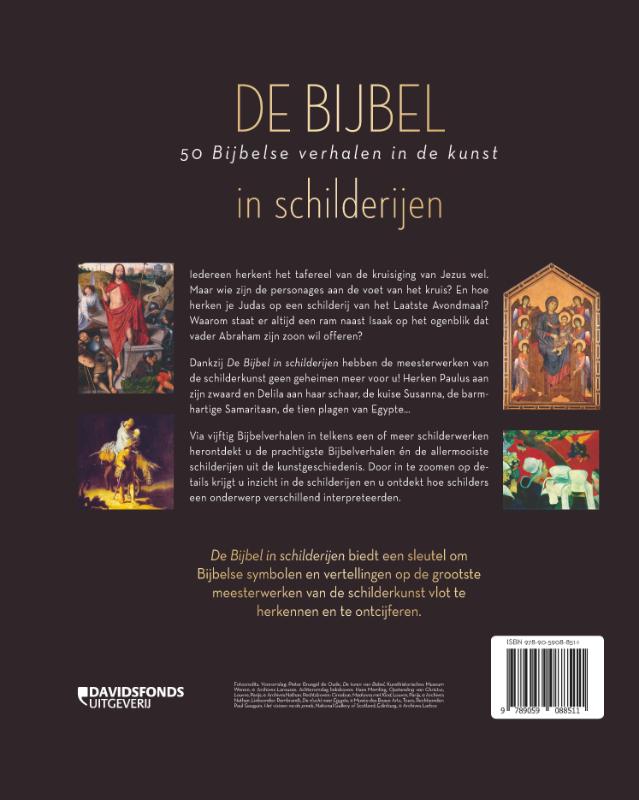 De Bijbel in schilderijen achterkant