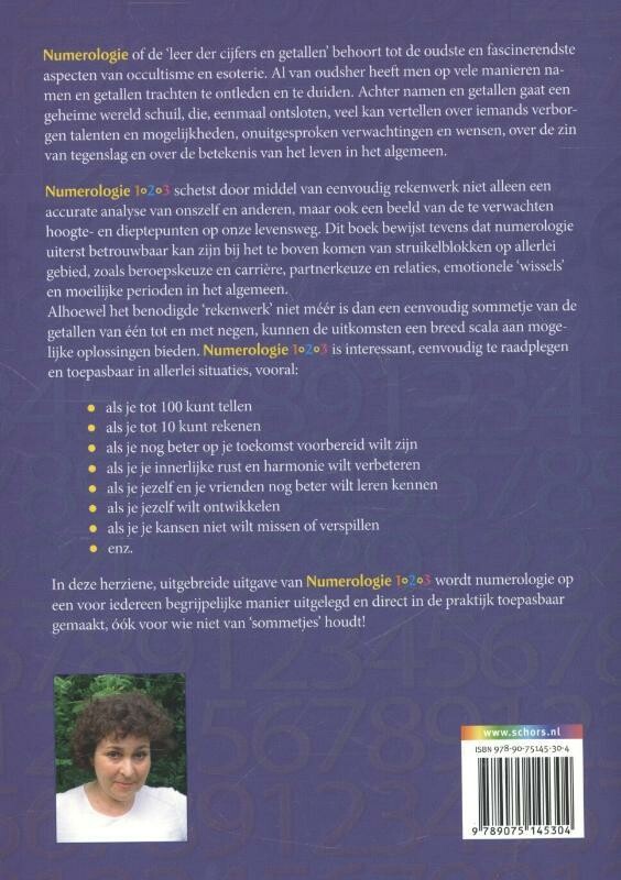 Numerologie 1, 2, 3 achterkant