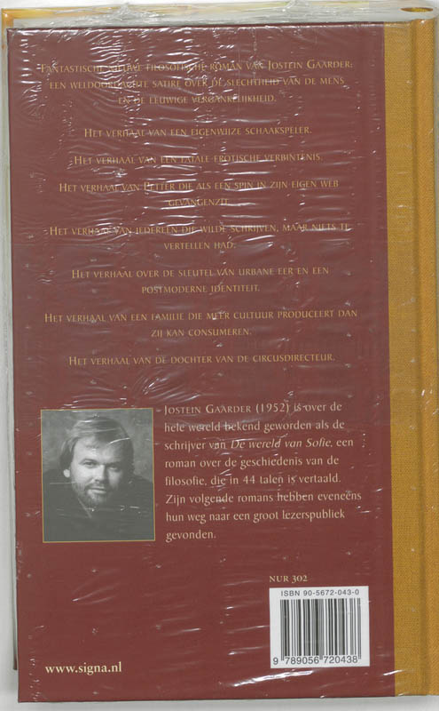 De dochter van de circusdirecteur De dochter van de circusdirecteur achterkant