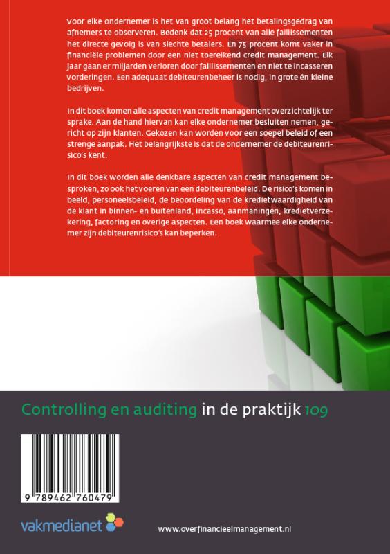 Controlling & auditing in de praktijk 109 -   Optimaliseer uw credit management achterkant