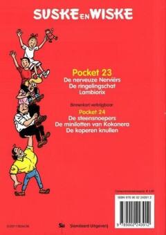 Pocket / Suske en Wiske / 23 achterkant