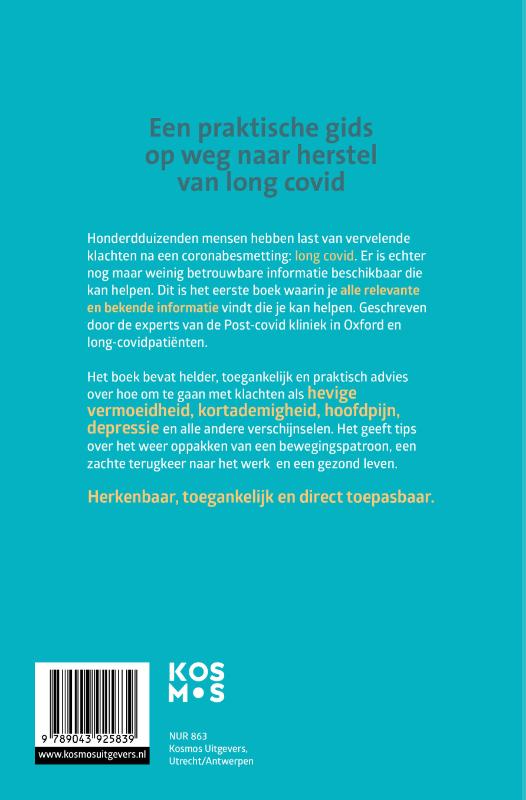 Long covid zelfhulpgids achterkant