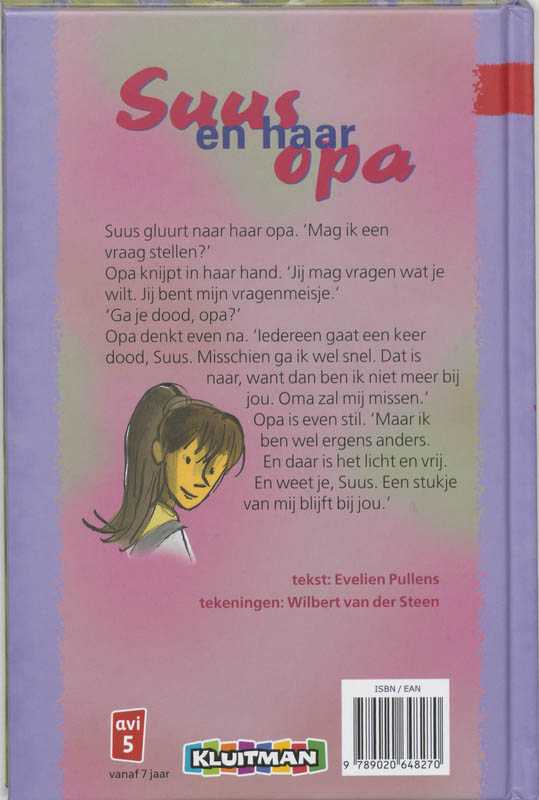 Suus en haar opa / Klavertje drie-serie achterkant