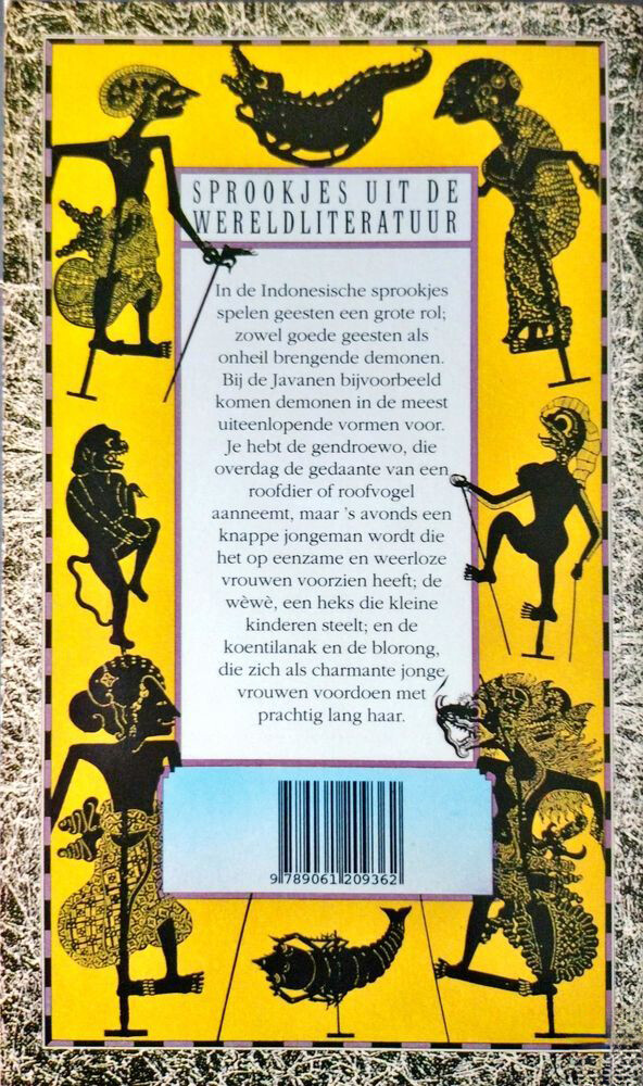 Indonesische sprookjes / Sprookjes uit de wereldliteratuur achterkant