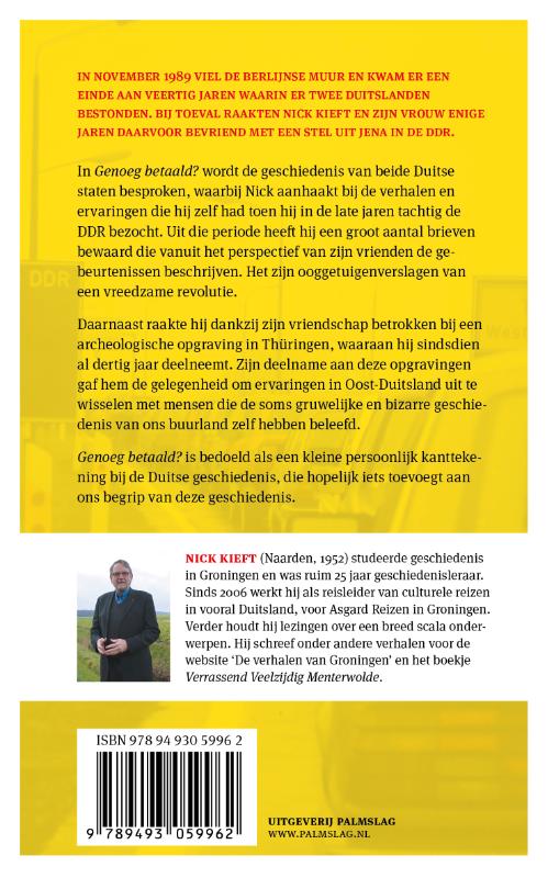 Genoeg betaald? achterkant